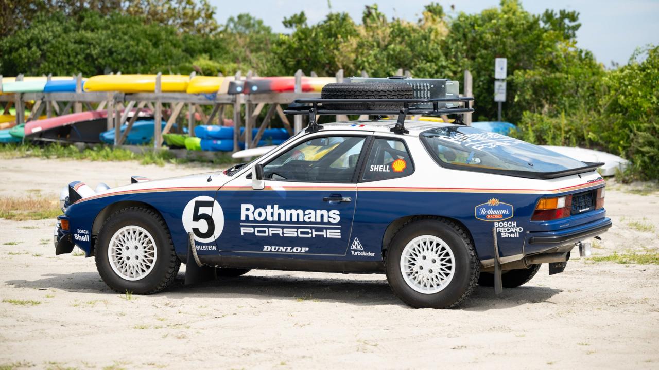 1978 Porsche 924 Rothmans Safari Tribute