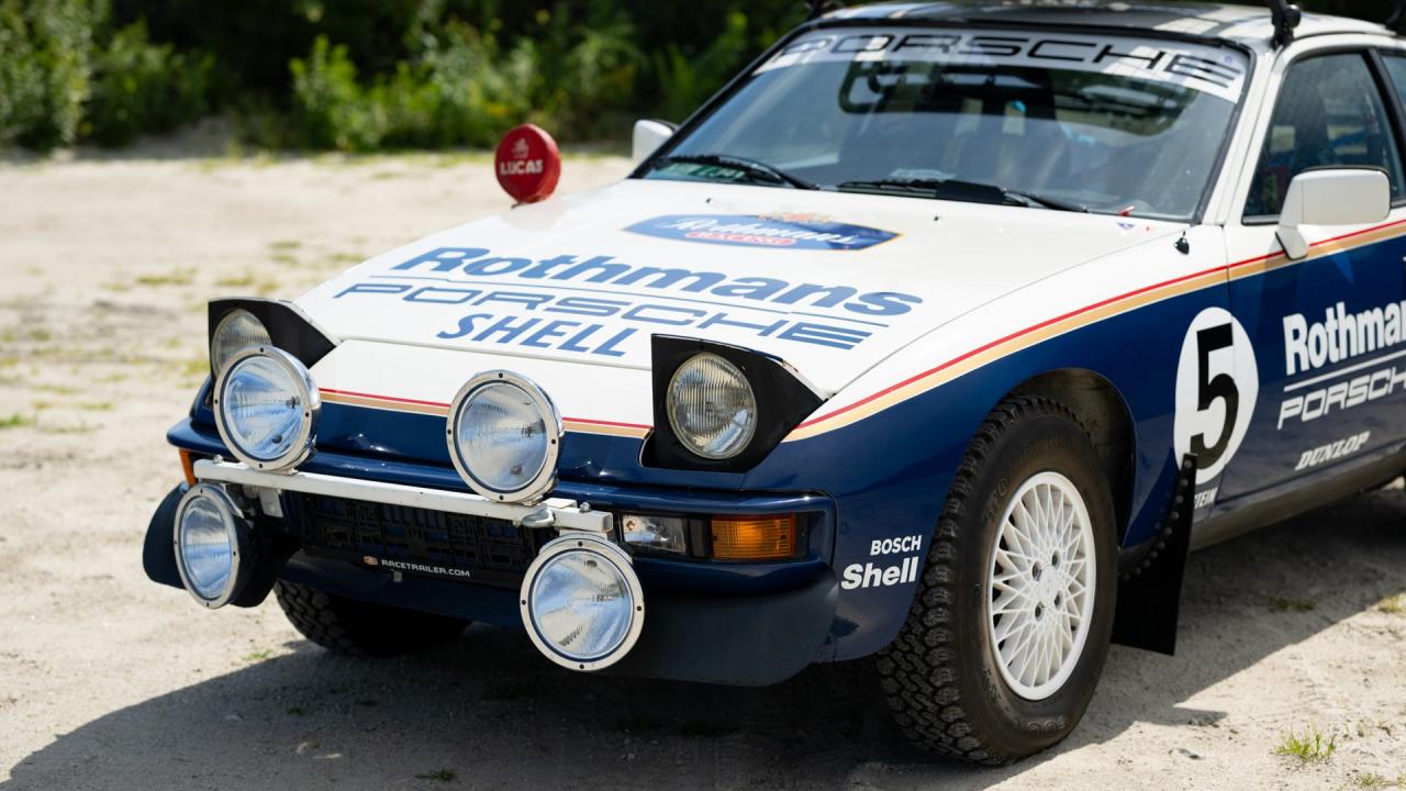 1978 Porsche 924 Rothmans Safari Tribute