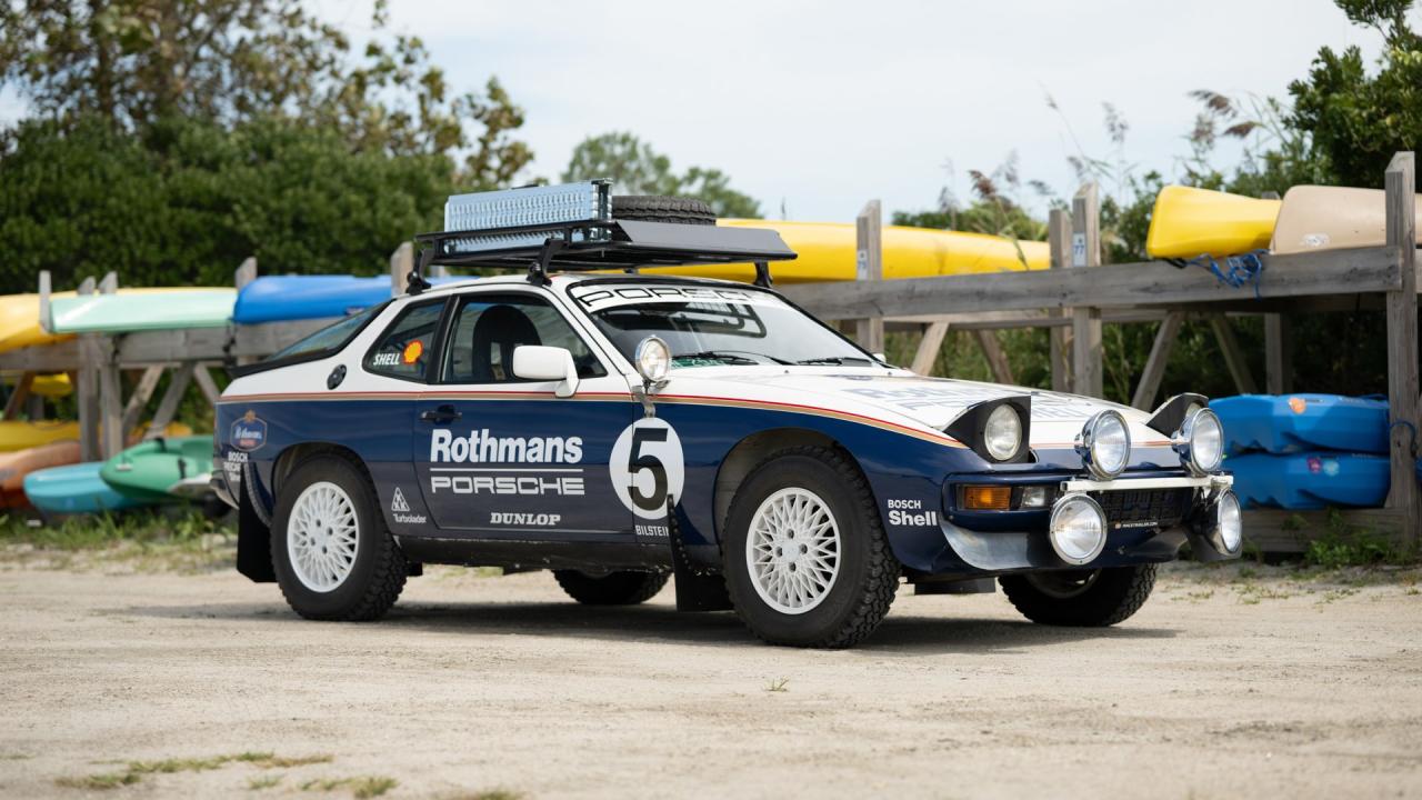 1978 Porsche 924 Rothmans Safari Tribute