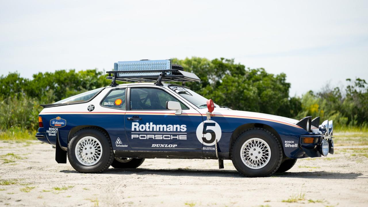 1978 Porsche 924 Rothmans Safari Tribute