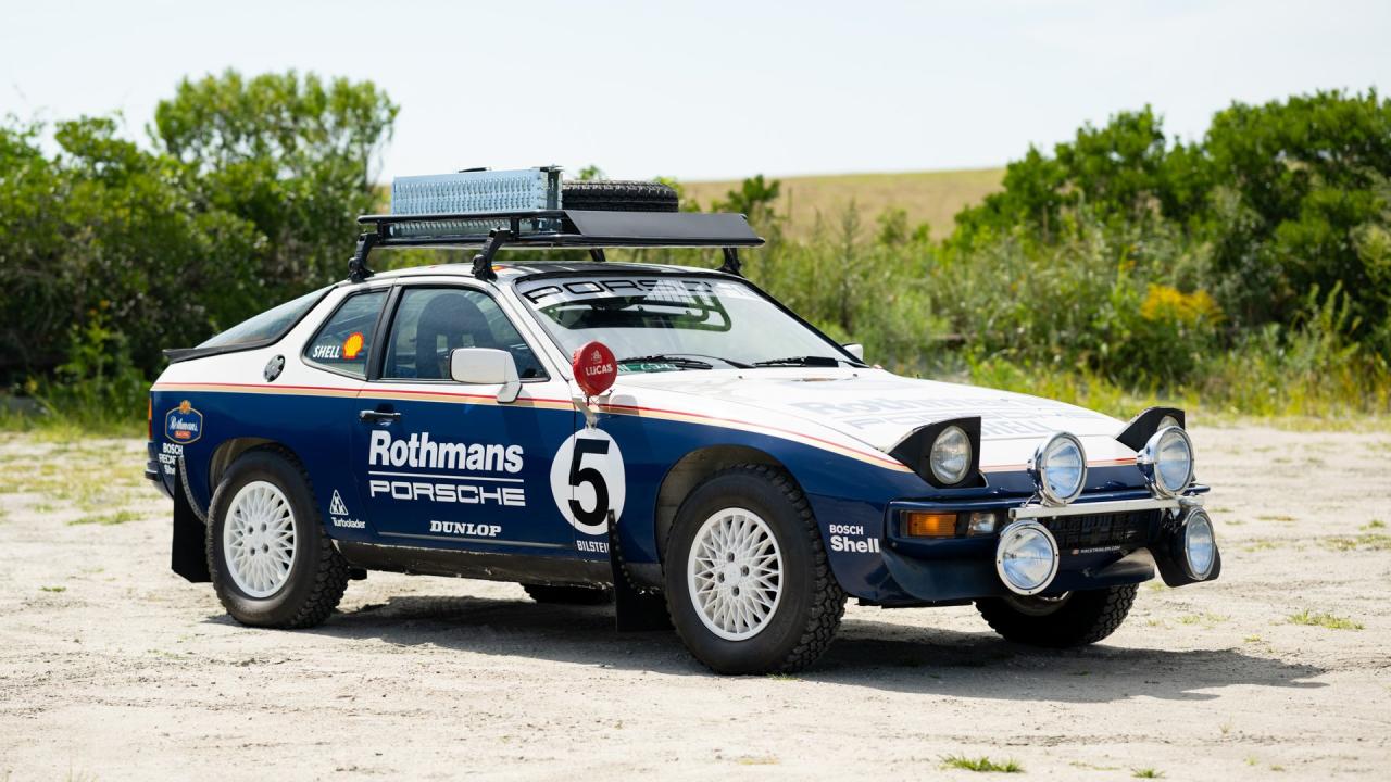 1978 Porsche 924 Rothmans Safari Tribute