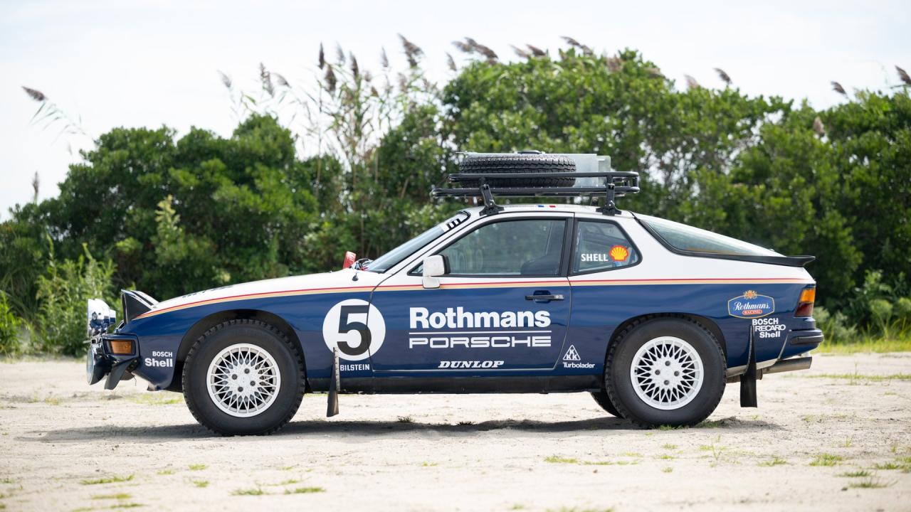 1978 Porsche 924 Rothmans Safari Tribute