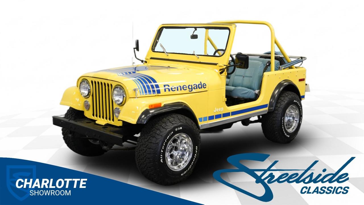 1979 Jeep CJ7 Renegade Denim Package