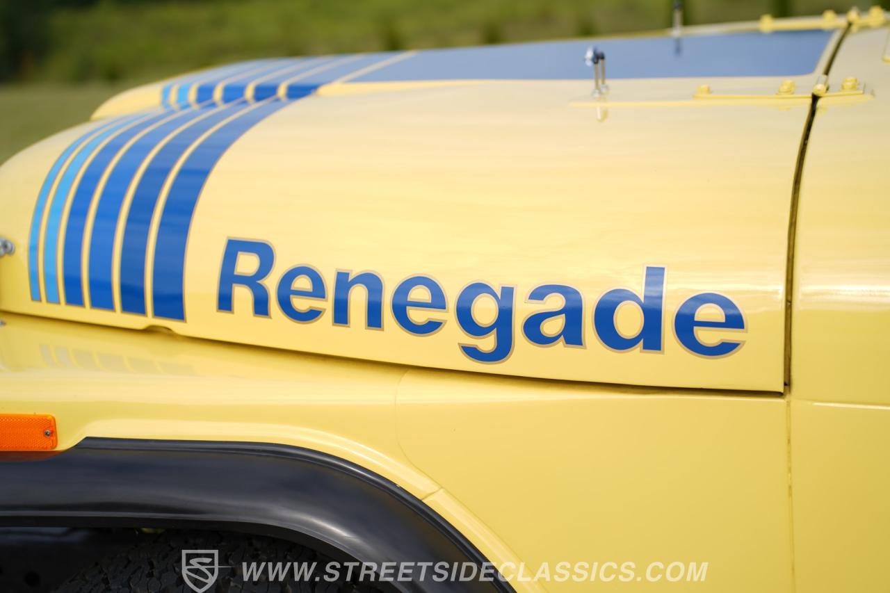 1979 Jeep CJ7 Renegade Denim Package