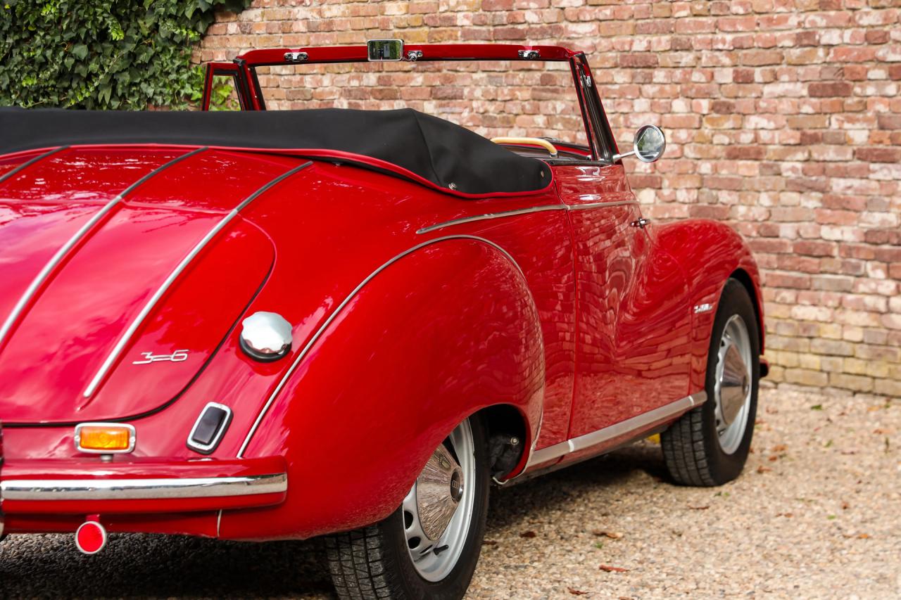 1954 DKW F91 Cabriolet Sonderklasse &ldquo;49 years of history in Berlin&rdquo;