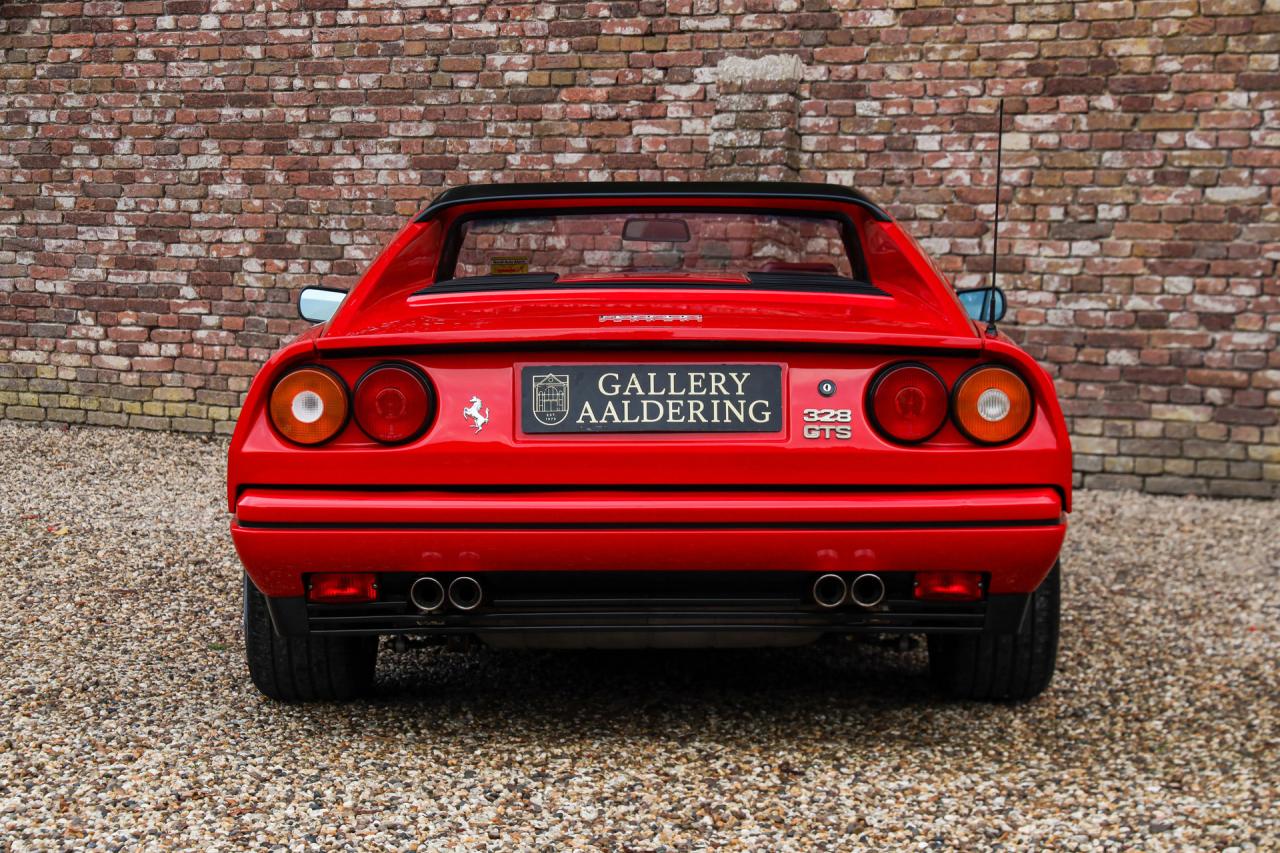 1986 Ferrari 328 GTS Rosso Cuoio &ldquo;Low mileage of 8.700 km&rdquo;