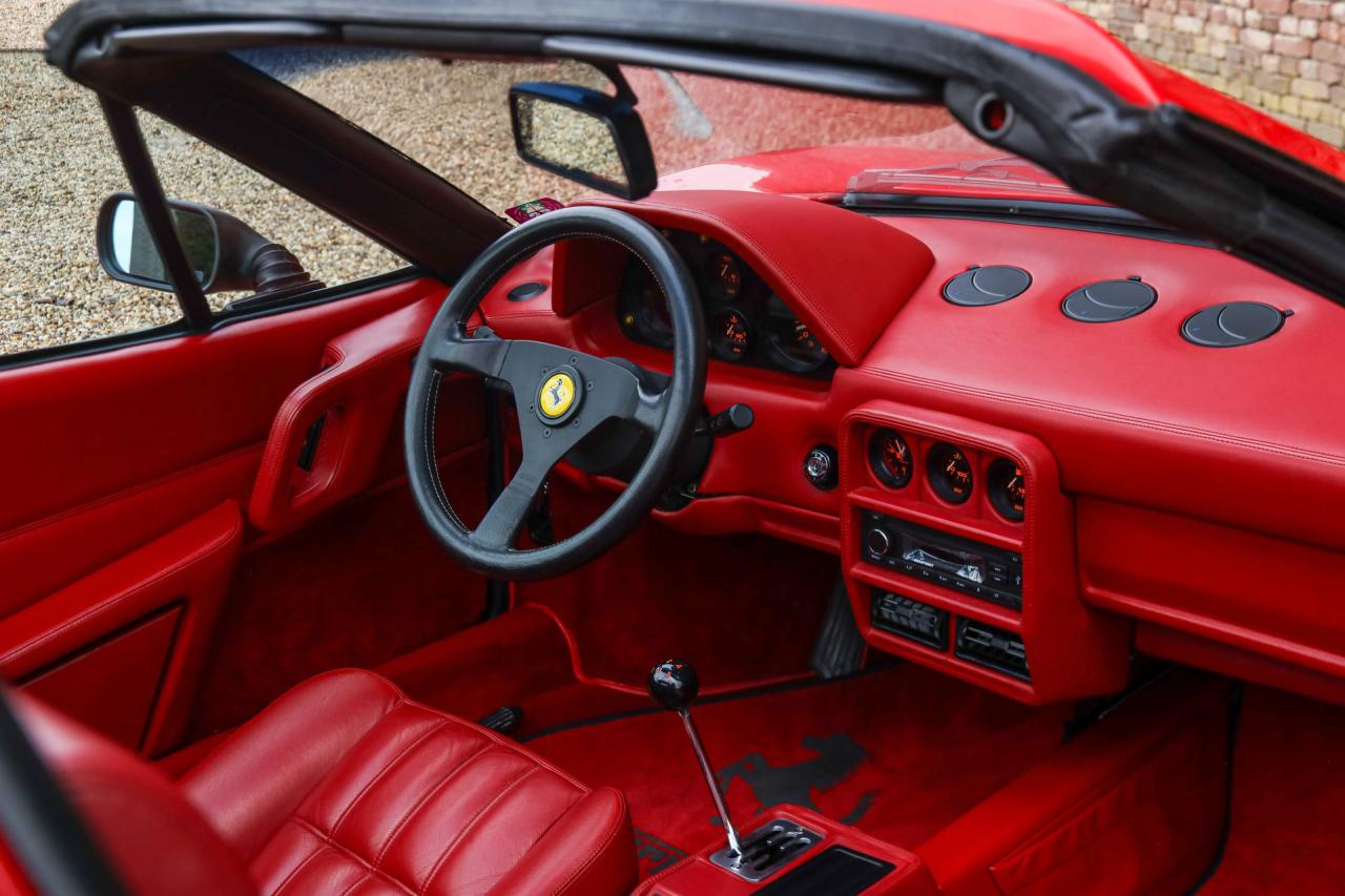 1986 Ferrari 328 GTS Rosso Cuoio &ldquo;Low mileage of 8.700 km&rdquo;