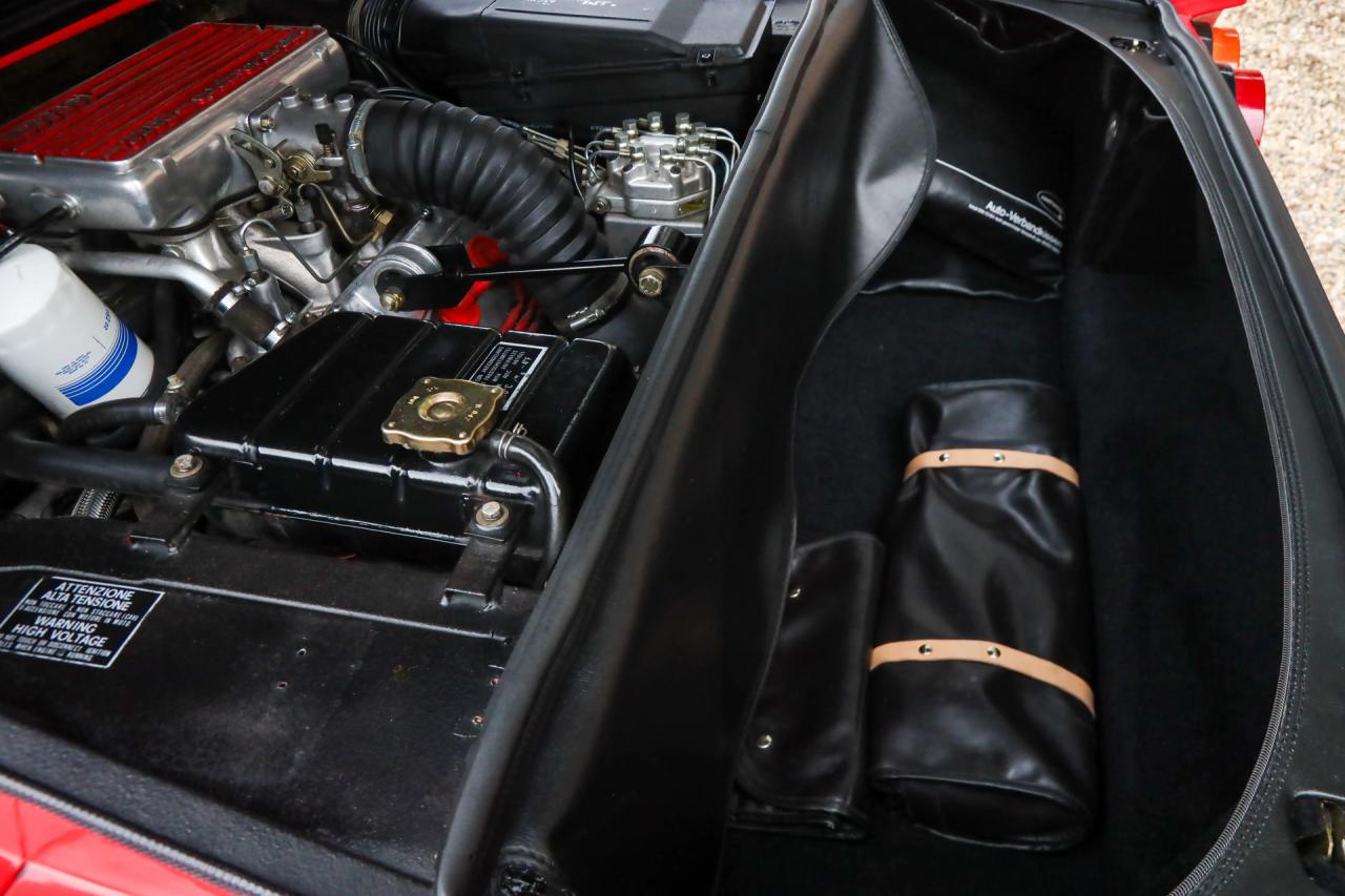 1986 Ferrari 328 GTS Rosso Cuoio &ldquo;Low mileage of 8.700 km&rdquo;