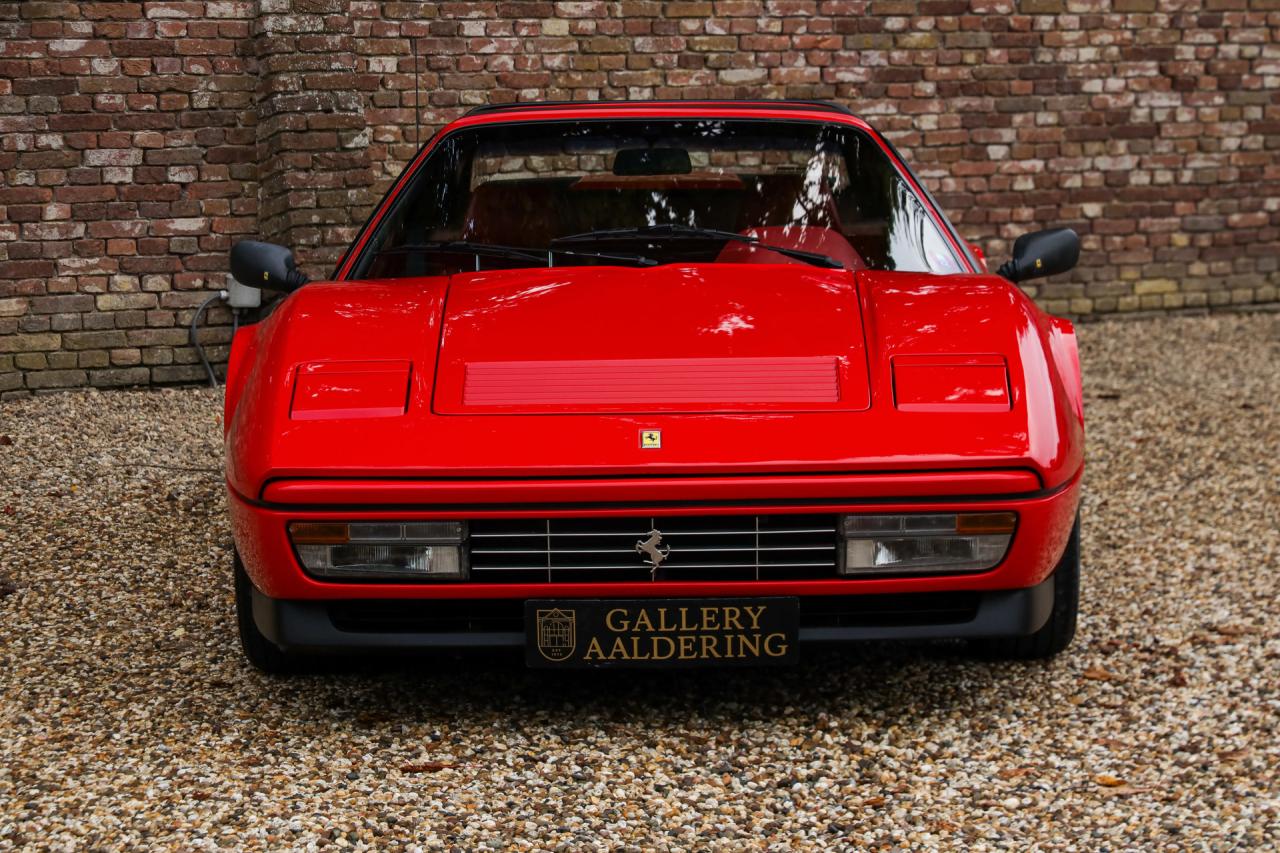 1986 Ferrari 328 GTS Rosso Cuoio &ldquo;Low mileage of 8.700 km&rdquo;