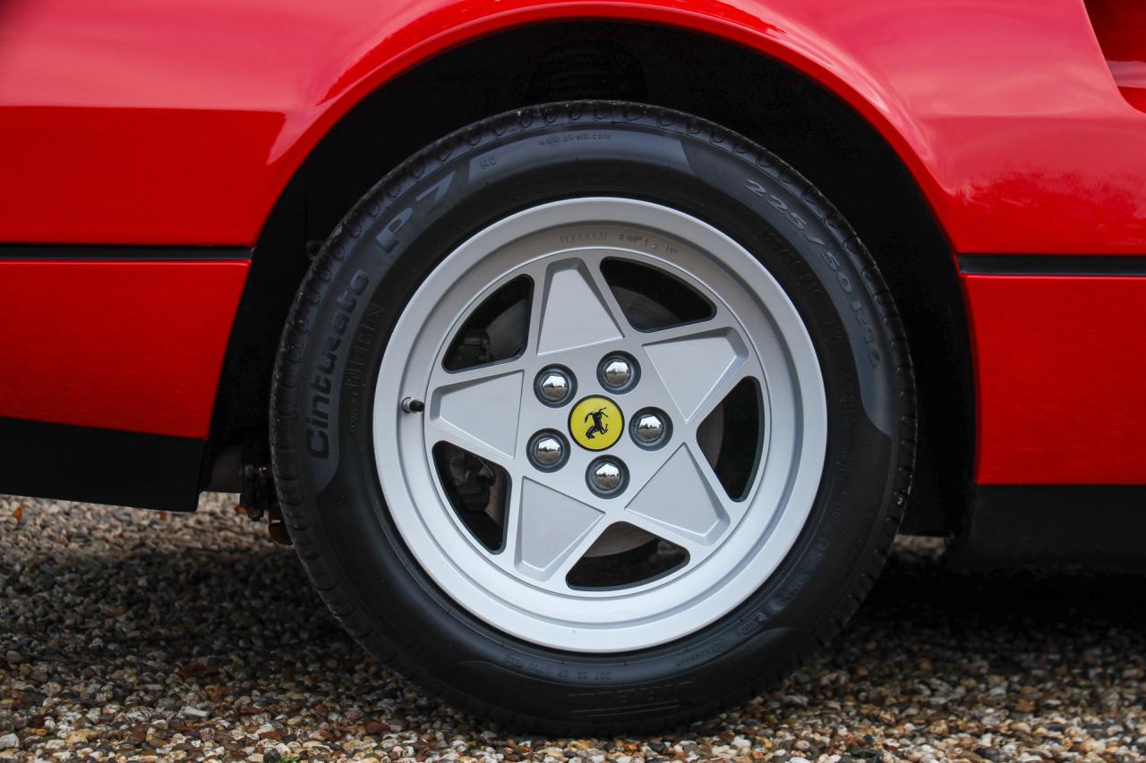 1986 Ferrari 328 GTS Rosso Cuoio &ldquo;Low mileage of 8.700 km&rdquo;