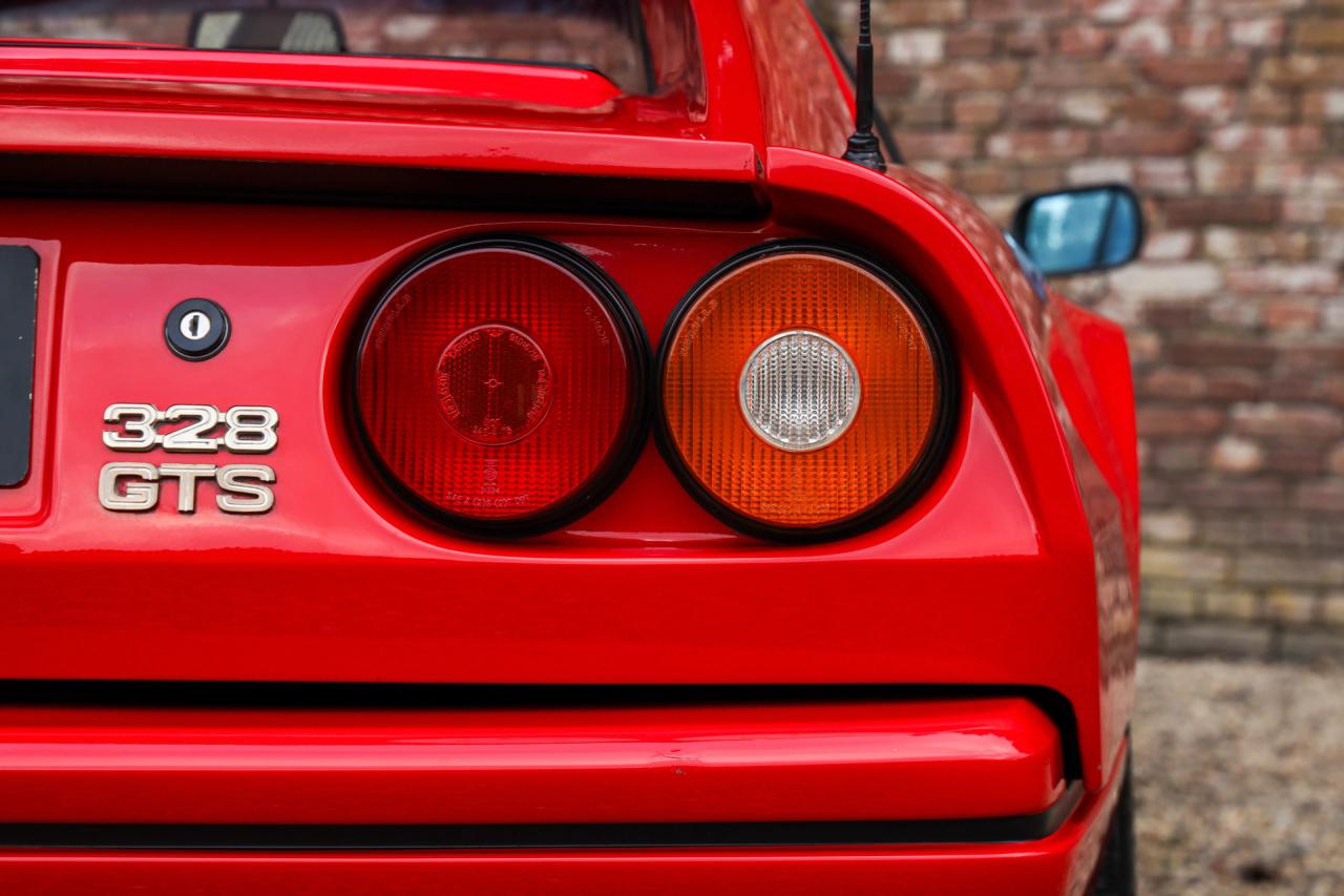 1986 Ferrari 328 GTS Rosso Cuoio &ldquo;Low mileage of 8.700 km&rdquo;
