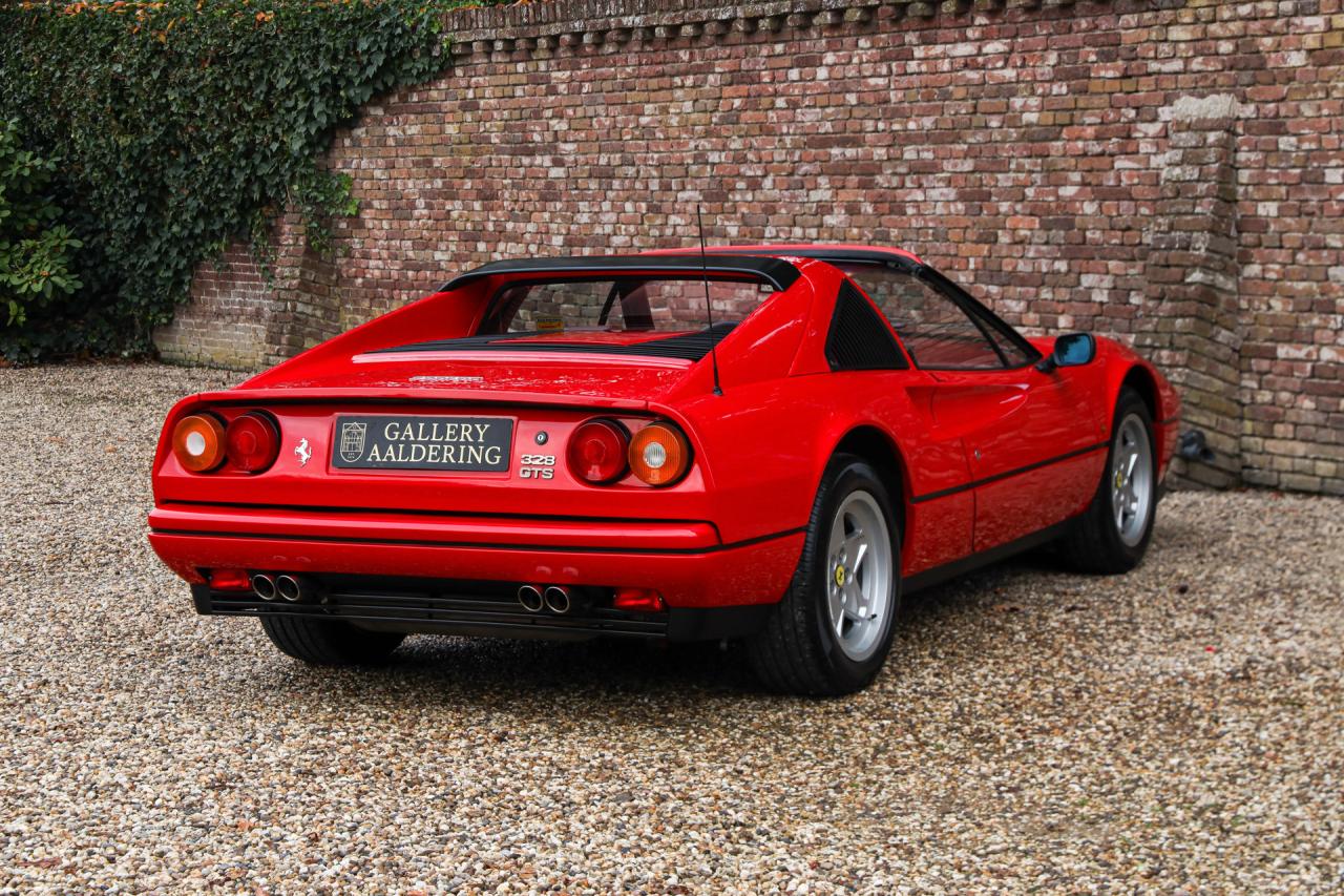 1986 Ferrari 328 GTS Rosso Cuoio &ldquo;Low mileage of 8.700 km&rdquo;