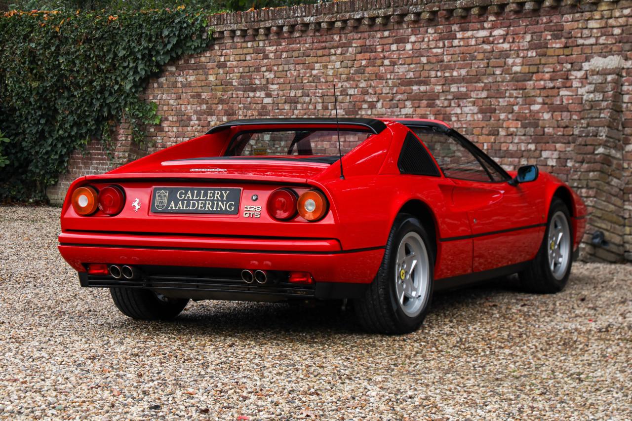 1986 Ferrari 328 GTS Rosso Cuoio &ldquo;Low mileage of 8.700 km&rdquo;