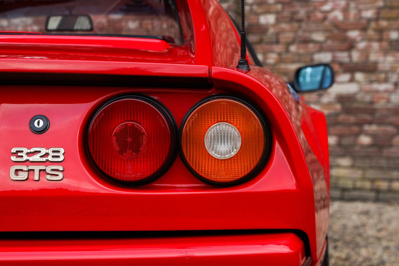 1986 Ferrari 328 GTS Rosso Cuoio &ldquo;Low mileage of 8.700 km&rdquo;