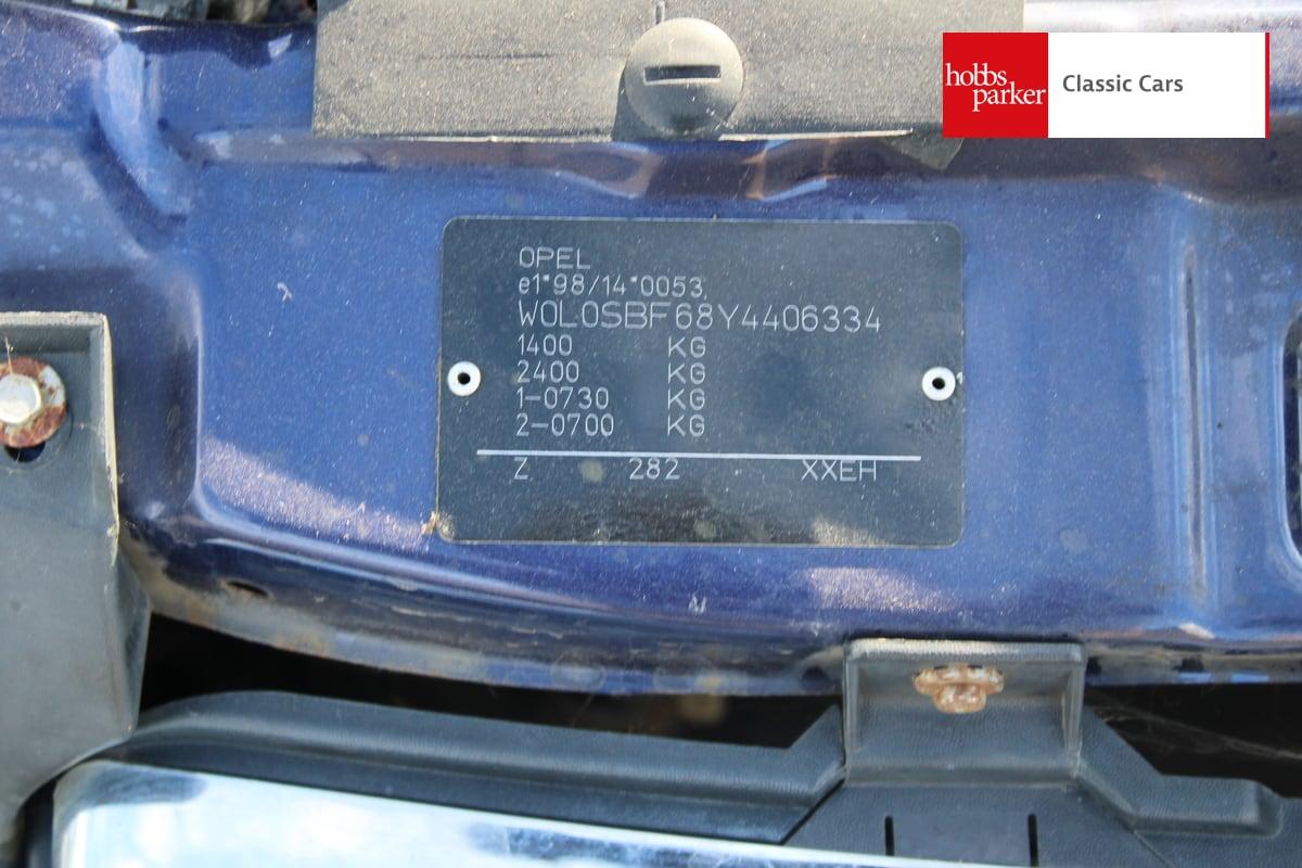 2000 Vauxhall CORSA GLS 16V