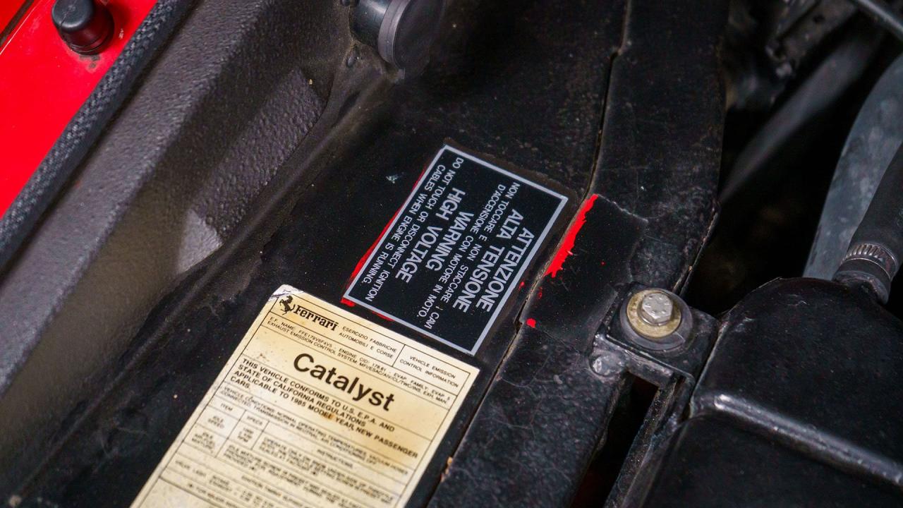 1985 Ferrari 308 GTS Quattrovalvole