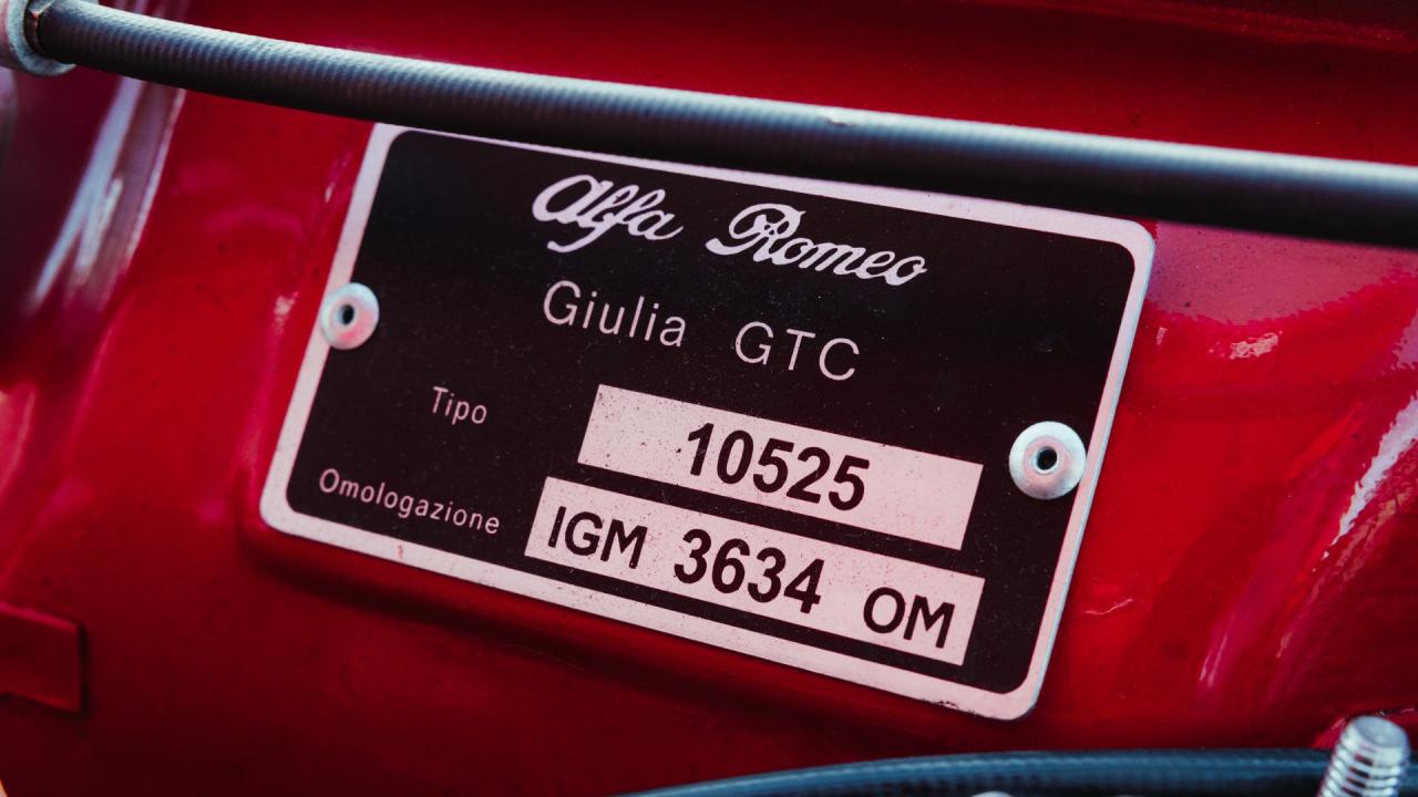 1966 Alfa Romeo Giulia GTC
