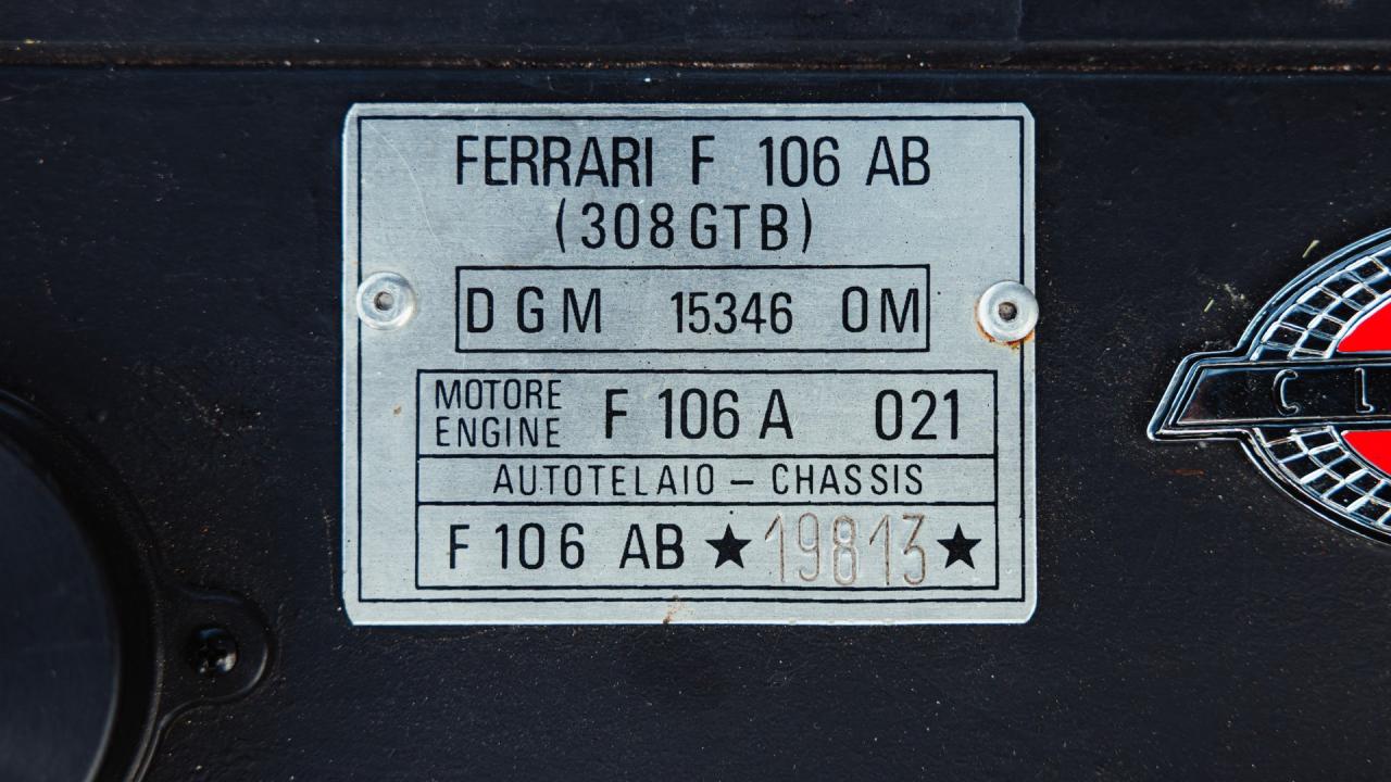 1976 Ferrari 308 GTB "Vetroresina"