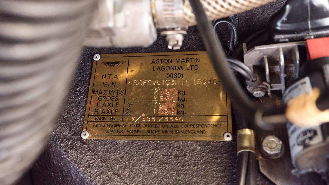 1987 Aston Martin V8 Volante