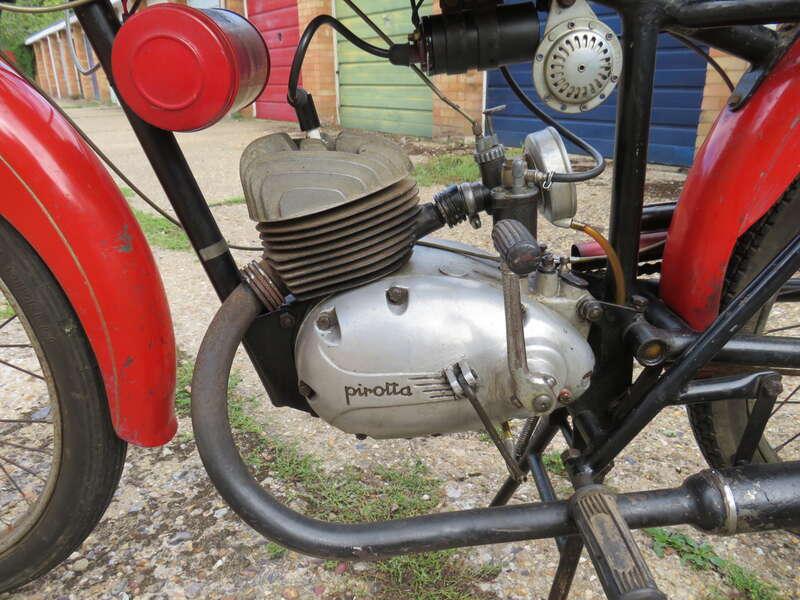 1957 PIROTTA MOTOLEGGERA 75 'SPORT LUSSO