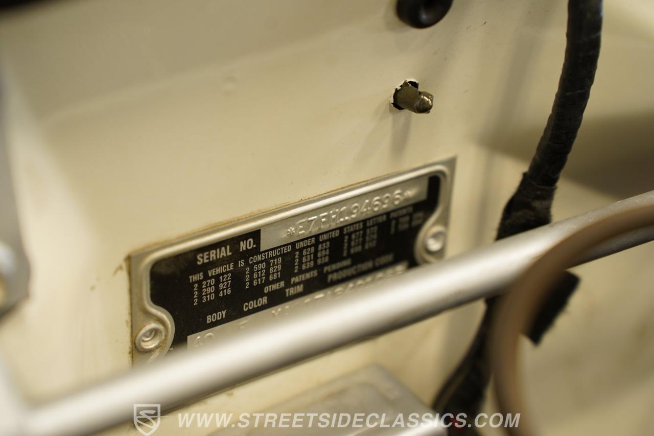 1957 Ford Thunderbird E Code