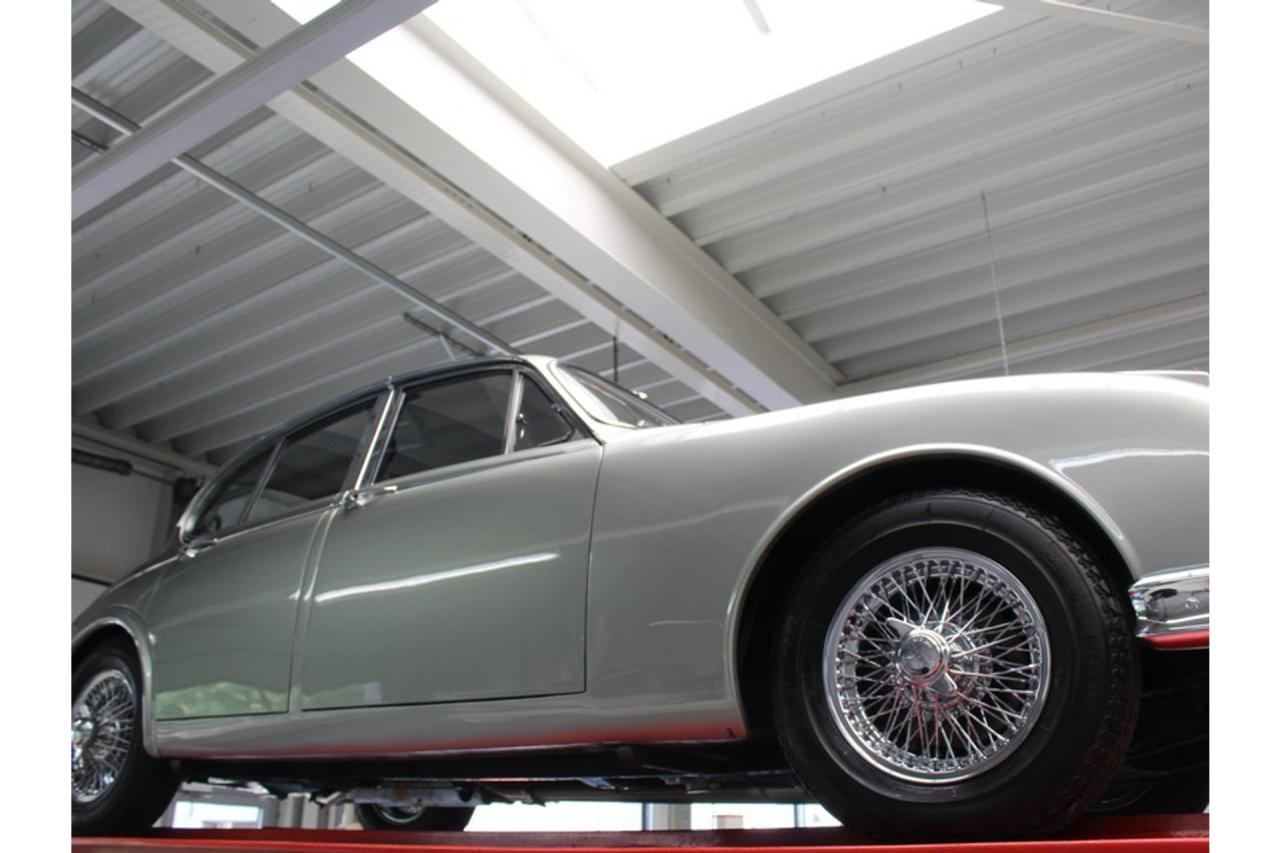 1964 Jaguar Mark 2 3.4 Litre &ldquo;Seafrost Metallic over Navy Blue leather&rdquo;