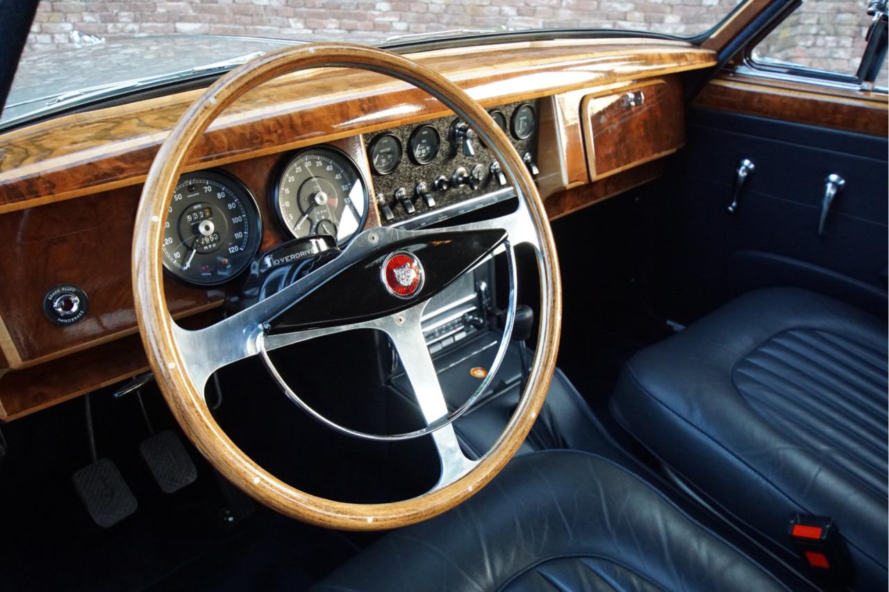1964 Jaguar Mark 2 3.4 Litre &ldquo;Seafrost Metallic over Navy Blue leather&rdquo;