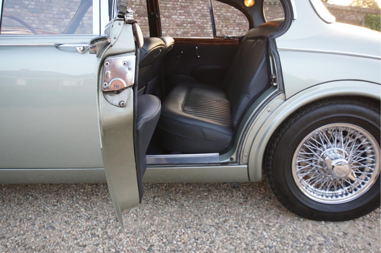 1964 Jaguar Mark 2 3.4 Litre &ldquo;Seafrost Metallic over Navy Blue leather&rdquo;