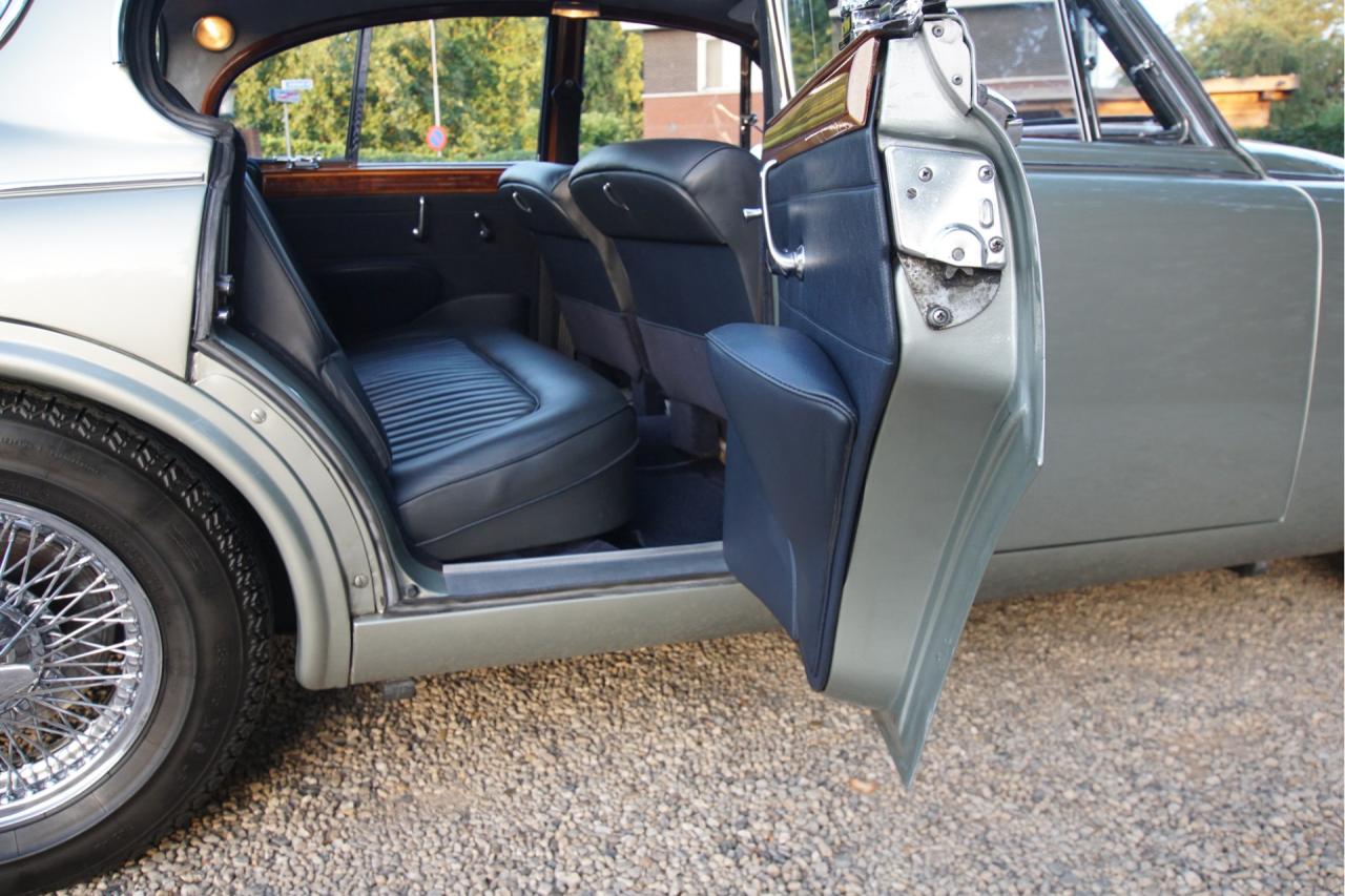 1964 Jaguar Mark 2 3.4 Litre &ldquo;Seafrost Metallic over Navy Blue leather&rdquo;