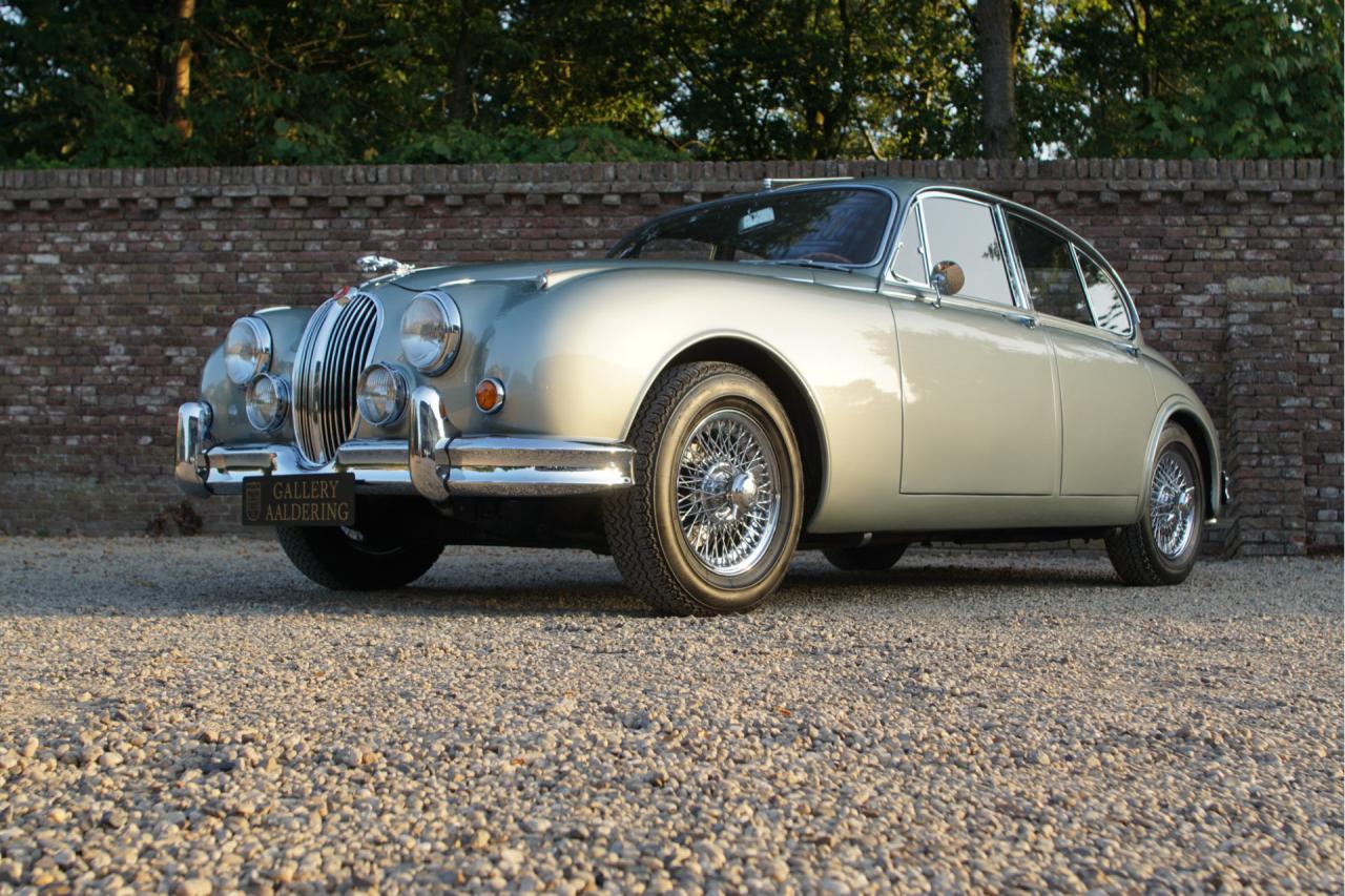 1964 Jaguar Mark 2 3.4 Litre &ldquo;Seafrost Metallic over Navy Blue leather&rdquo;