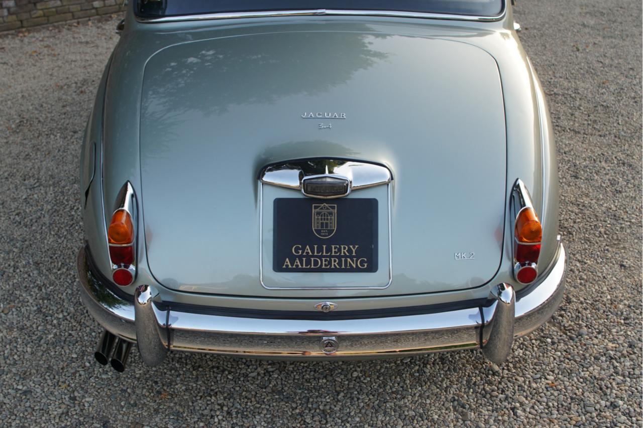 1964 Jaguar Mark 2 3.4 Litre &ldquo;Seafrost Metallic over Navy Blue leather&rdquo;