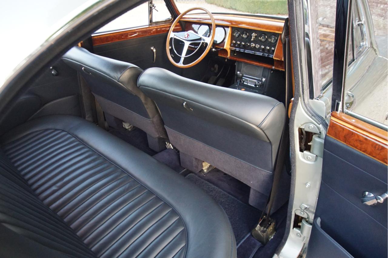 1964 Jaguar Mark 2 3.4 Litre &ldquo;Seafrost Metallic over Navy Blue leather&rdquo;