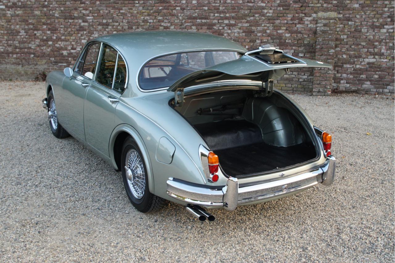 1964 Jaguar Mark 2 3.4 Litre &ldquo;Seafrost Metallic over Navy Blue leather&rdquo;