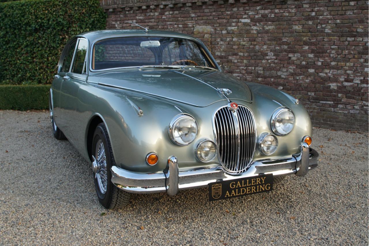 1964 Jaguar Mark 2 3.4 Litre &ldquo;Seafrost Metallic over Navy Blue leather&rdquo;