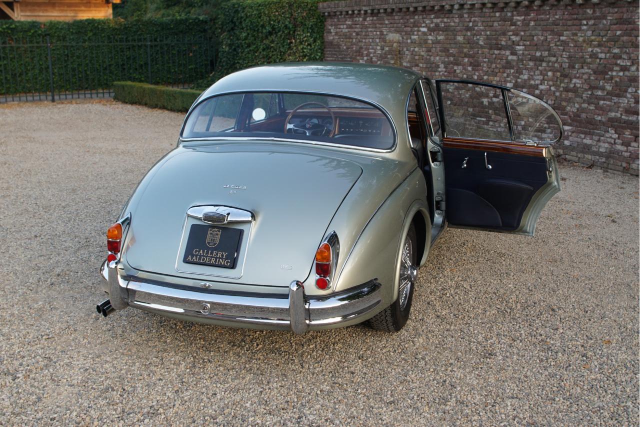 1964 Jaguar Mark 2 3.4 Litre &ldquo;Seafrost Metallic over Navy Blue leather&rdquo;