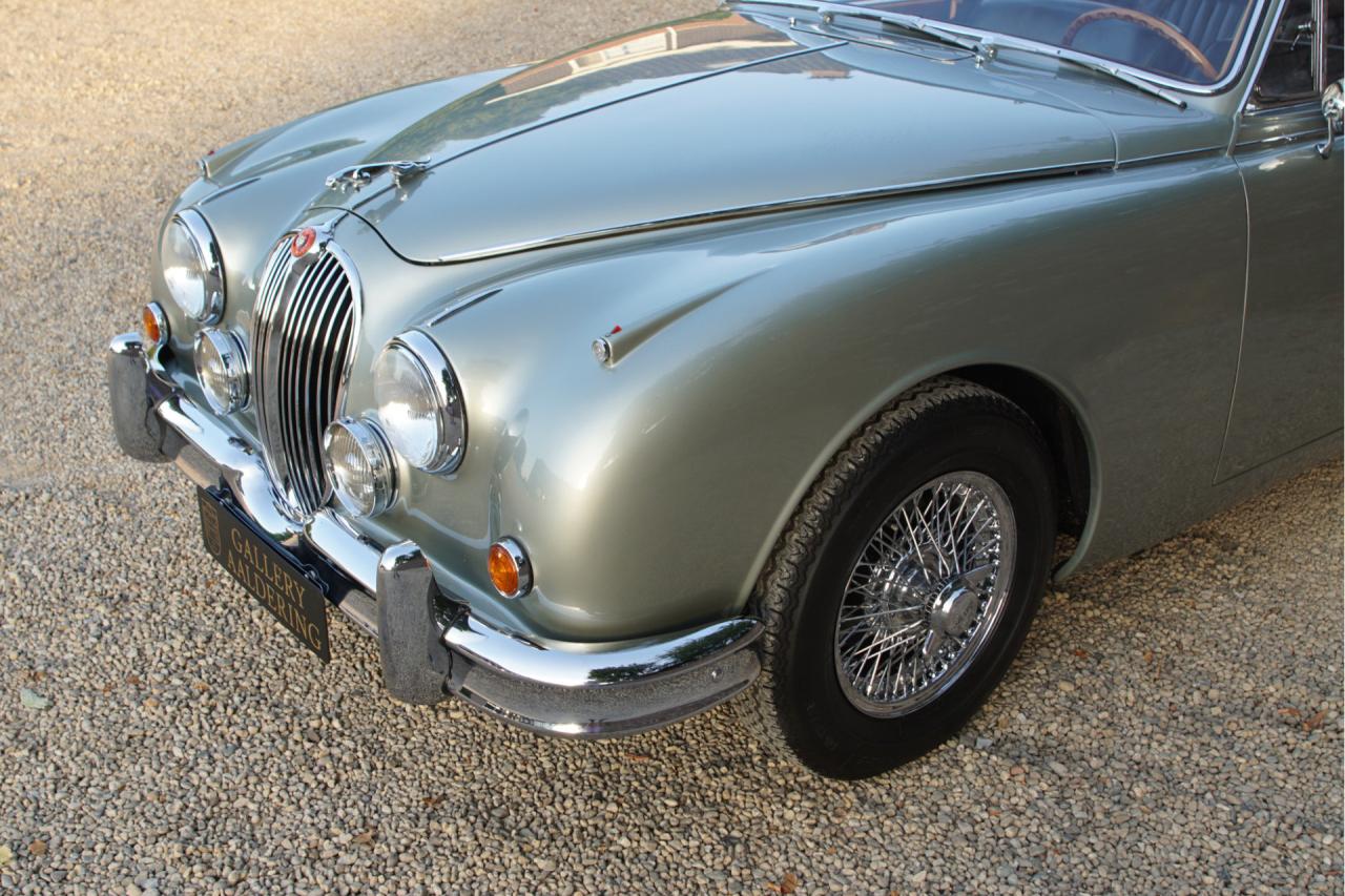 1964 Jaguar Mark 2 3.4 Litre &ldquo;Seafrost Metallic over Navy Blue leather&rdquo;