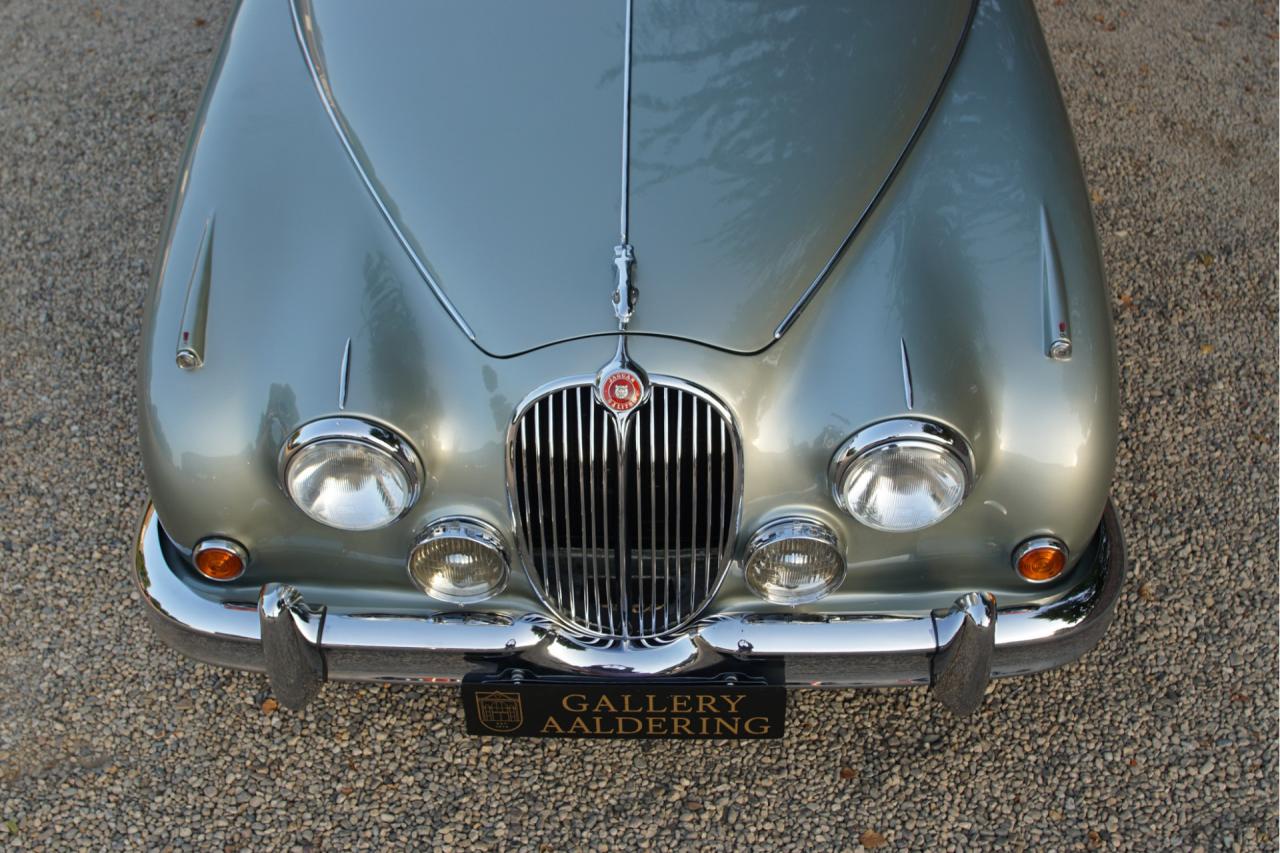 1964 Jaguar Mark 2 3.4 Litre &ldquo;Seafrost Metallic over Navy Blue leather&rdquo;