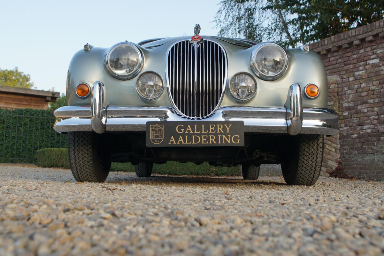 1964 Jaguar Mark 2 3.4 Litre &ldquo;Seafrost Metallic over Navy Blue leather&rdquo;