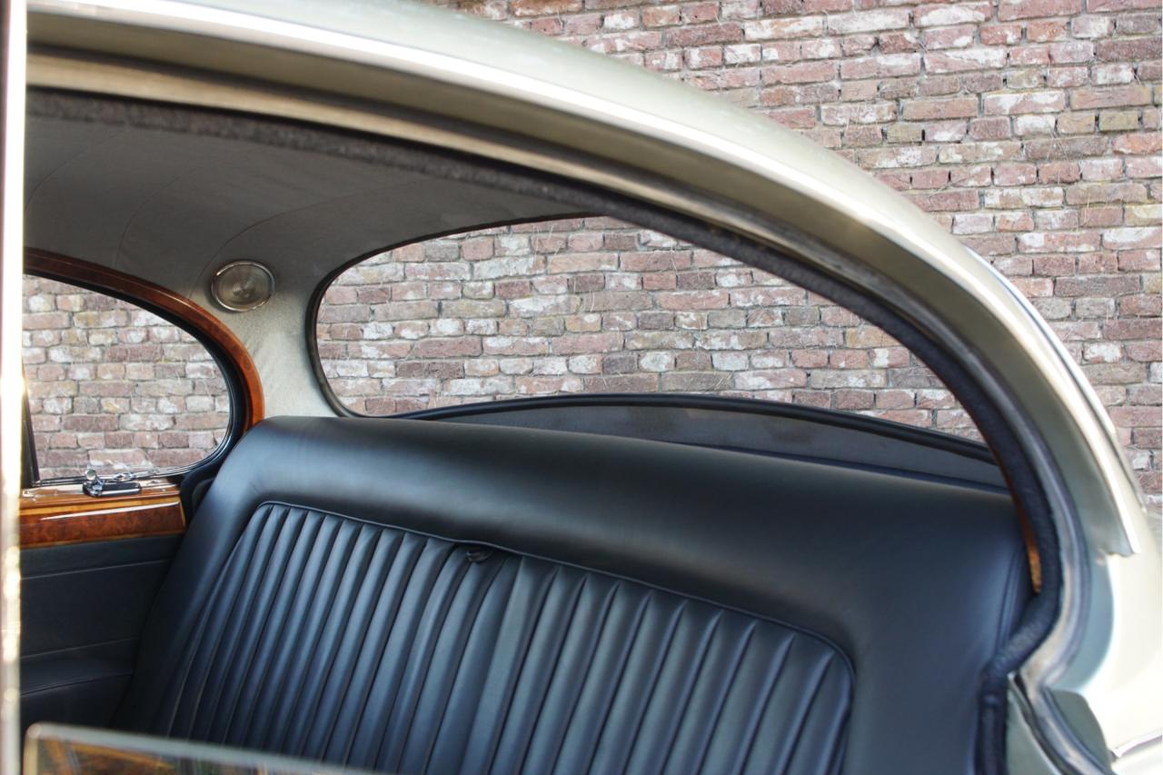 1964 Jaguar Mark 2 3.4 Litre &ldquo;Seafrost Metallic over Navy Blue leather&rdquo;