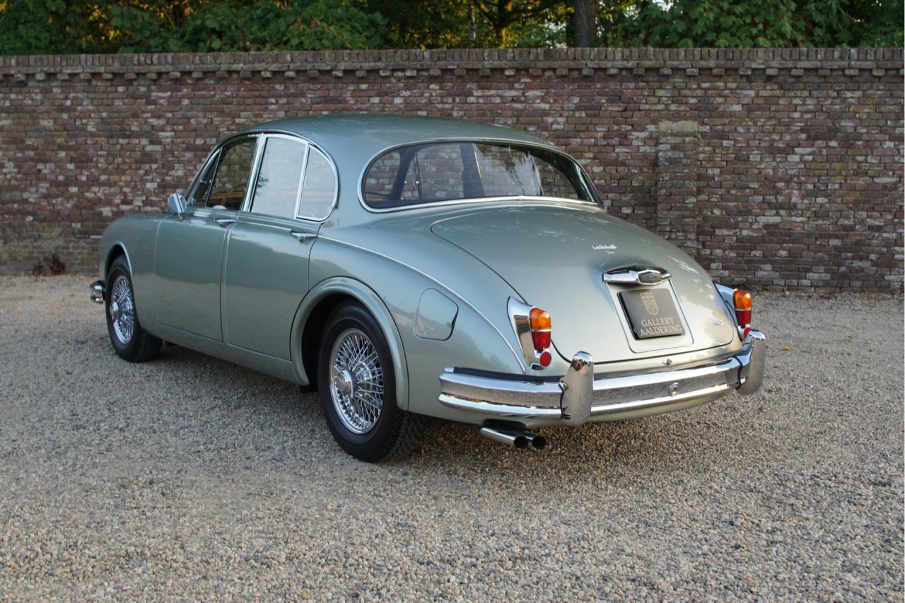 1964 Jaguar Mark 2 3.4 Litre &ldquo;Seafrost Metallic over Navy Blue leather&rdquo;