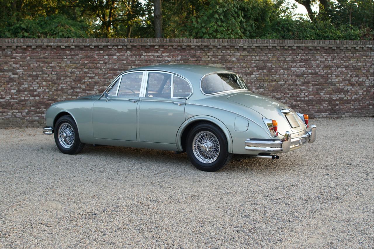 1964 Jaguar Mark 2 3.4 Litre &ldquo;Seafrost Metallic over Navy Blue leather&rdquo;