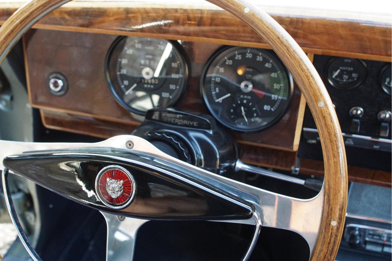 1964 Jaguar Mark 2 3.4 Litre &ldquo;Seafrost Metallic over Navy Blue leather&rdquo;