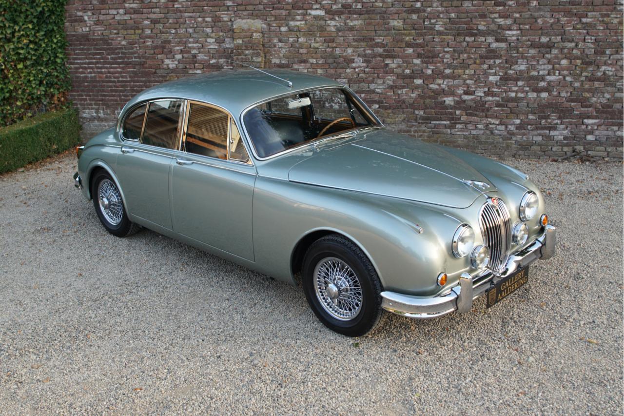 1964 Jaguar Mark 2 3.4 Litre &ldquo;Seafrost Metallic over Navy Blue leather&rdquo;