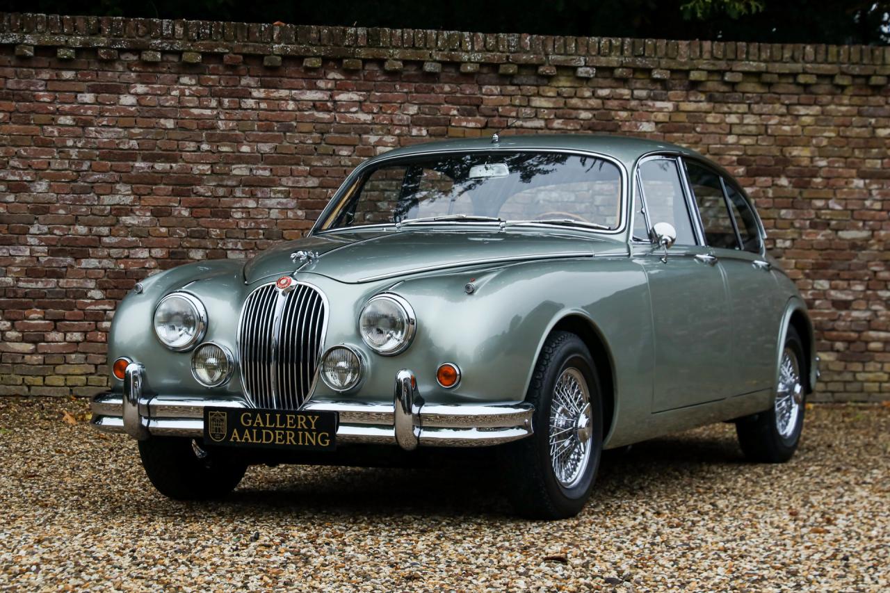 1964 Jaguar Mark 2 3.4 Litre &ldquo;Seafrost Metallic over Navy Blue leather&rdquo;