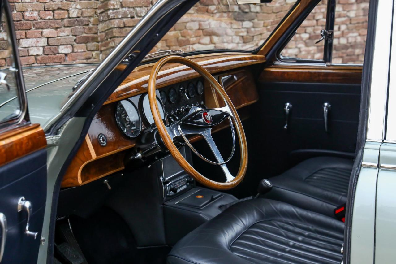 1964 Jaguar Mark 2 3.4 Litre &ldquo;Seafrost Metallic over Navy Blue leather&rdquo;