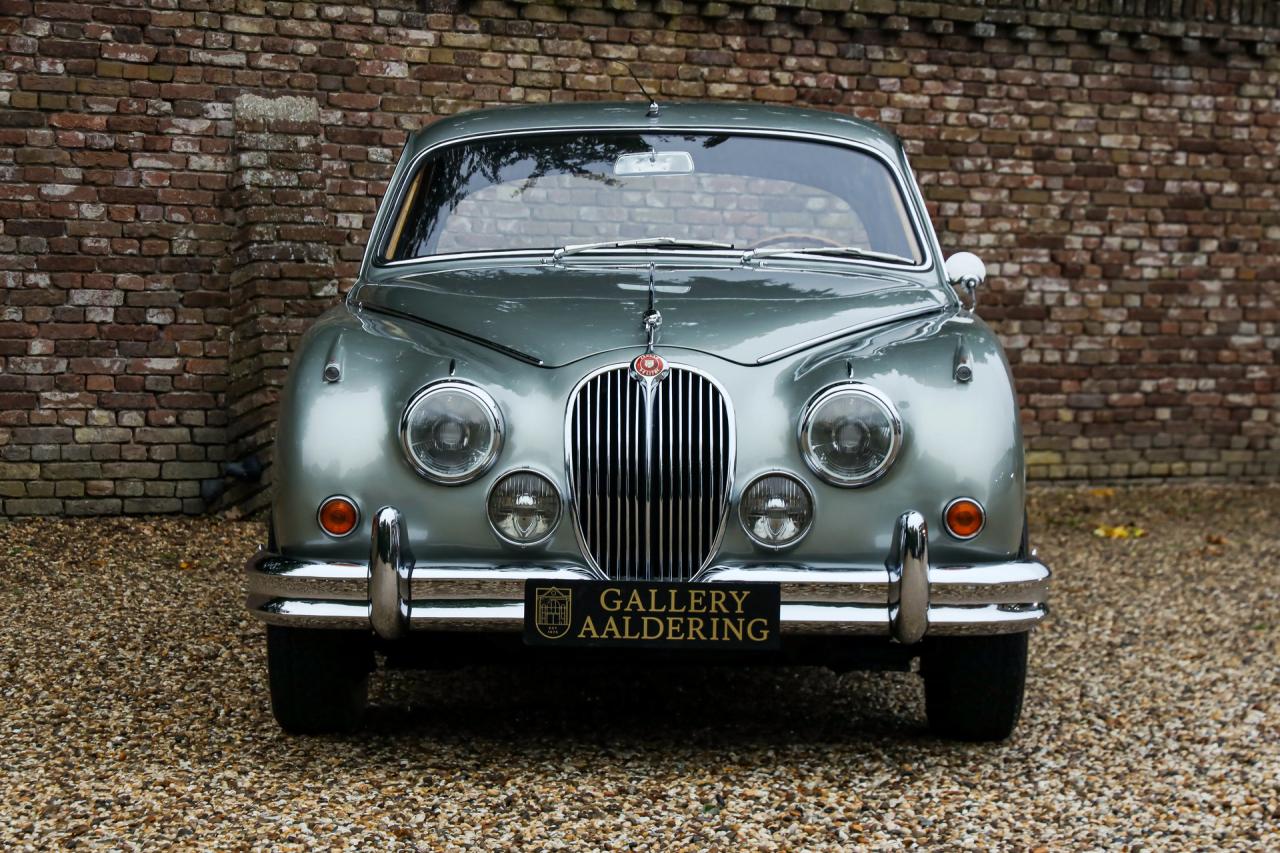 1964 Jaguar Mark 2 3.4 Litre &ldquo;Seafrost Metallic over Navy Blue leather&rdquo;