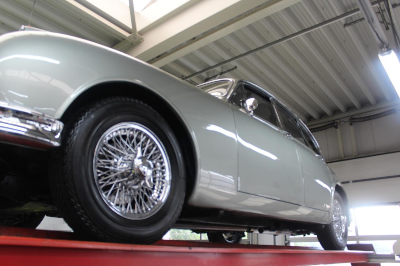 1964 Jaguar Mark 2 3.4 Litre &ldquo;Seafrost Metallic over Navy Blue leather&rdquo;