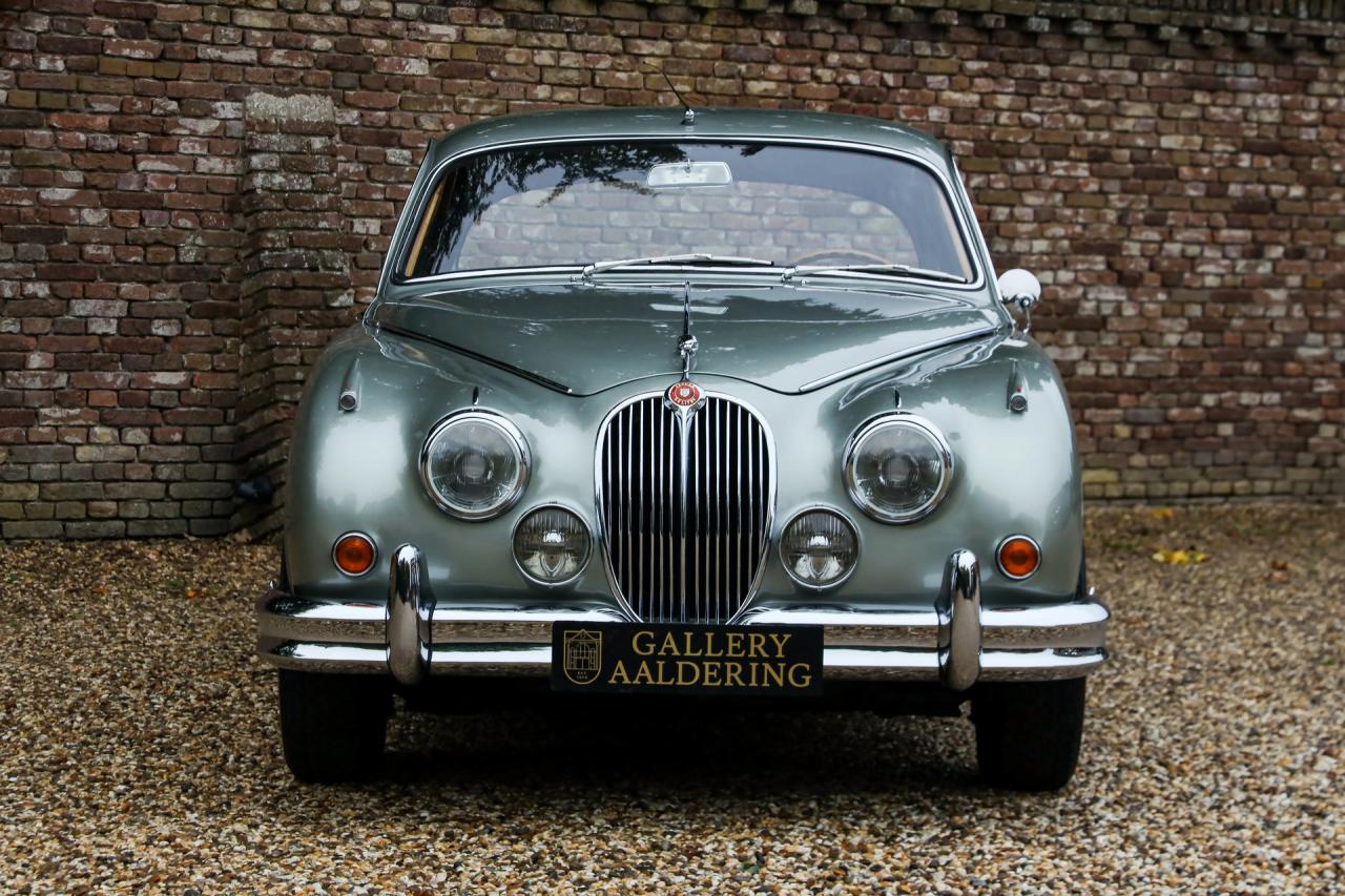 1964 Jaguar Mark 2 3.4 Litre &ldquo;Seafrost Metallic over Navy Blue leather&rdquo;