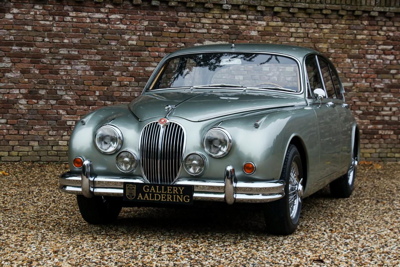 1964 Jaguar Mark 2 3.4 Litre &ldquo;Seafrost Metallic over Navy Blue leather&rdquo;