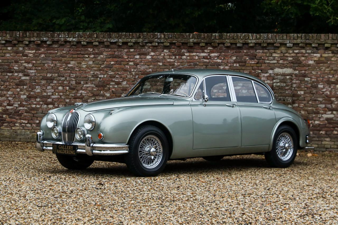1964 Jaguar Mark 2 3.4 Litre &ldquo;Seafrost Metallic over Navy Blue leather&rdquo;